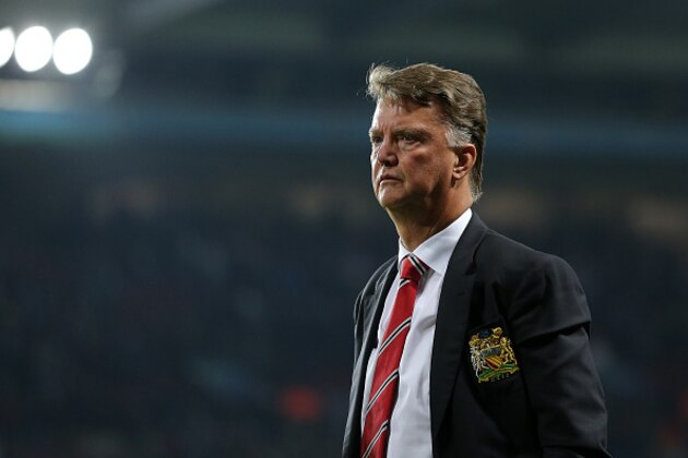 BIRMINGHAM, ENGLAND - AUGUST 14:  Louis van Gaal, manager of Manchester United during the Barclays Premier League match between Aston Villa and Manchester United at Villa Park on August 14, 2015 in Birmingham, England.  (Photo by James Baylis - AMA/Getty Images)