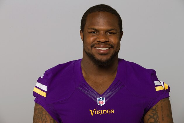 This is a 2013 photo of Christian Ballard of the Minnesota Vikings NFL football team. This image reflects the Minnesota Vikings active roster as of Thursday, June 20, 2013 when this image was taken. (AP Photo)