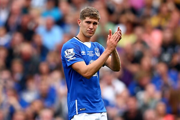 LIVERPOOL, ENGLAND - AUGUST 02:  John Stones of Everton applauds the crowd as he is substituted during the Duncan Ferguson Testimonial match between Everton and Villarreal at Goodison Park on August 2, 2015 in Liverpool, England.  (Photo by Clive Brunskill/Getty Images)