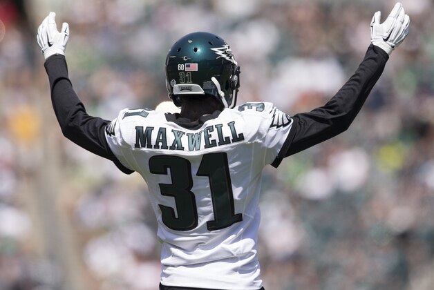 PHILADELPHIA, PA - AUGUST 16: Byron Maxwell #31 of the Philadelphia Eagles plays in the game against the Indianapolis Colts on August 16, 2015 at Lincoln Financial Field in Philadelphia, Pennsylvania.  (Photo by Mitchell Leff/Getty Images)