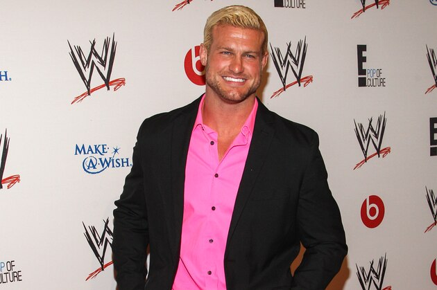 WWE Superstar Nicholas Nemeth (AKA Dolph Ziggler)  arrives at the Superstars of Hope honors Make A Wish Foundation event at The Beverly Hills Hotel on Thursday, August 15, 2013 in Beverly Hills, Calif. (Photo by Paul A. Hebert/Invision/AP)
