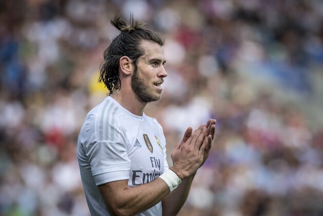 OSLO, NORWAY - AUGUST 9: Gareth Bale of Real Madrid during  Pre-season Friendly  match between Vaalerenga and Real Madrid at Ullevaal Stadion on August  9, 2015 in Oslo, Norway.  (Photo by Trond Tandberg/Getty Images)