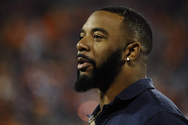 Former Clemson quarterback Tajh Boyd looks on from the sideline during the second half of an NCAA college football game against Georgia State, Saturday, Nov. 22, 2014, in Clemson, S.C. Clemson won 28-0. (AP Photo/Rainier Ehrhardt)