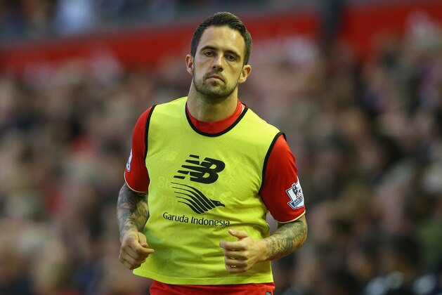 LIVERPOOL, ENGLAND - AUGUST 17:  Danny Ings of Liverpool warms up during the Barclays Premier League match between Liverpool and A.F.C. Bournemouth at Anfield on August 17, 2015 in Liverpool, United Kingdom.  (Photo by Alex Livesey/Getty Images)