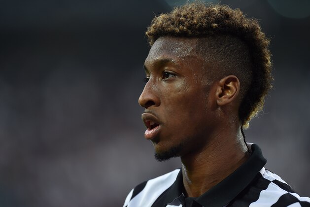 TURIN, ITALY - MAY 23:  Kingsley Coman of Juventus FC looks on during the Serie A match between Juventus FC and SSC Napoli at Juventus Arena on May 23, 2015 in Turin, Italy.  (Photo by Valerio Pennicino/Getty Images)