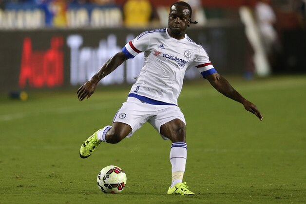 Chelsea forward Victor Moses (20) in action on Tuesday,July,28, 2015, in Landover, Maryland. Chelsea and FC Barcelona face off at the 2015 International Champions Cup. Damian Strohmeyer/AP Images for International Champions Cup Chelsea forward Victor Moses (20) in action on Tuesday,July,28, 2015, in Landover, Maryland. Chelsea and FC Barcelona face off at the 2015 International Champions Cup. Damian Strohmeyer/AP Images for International Champions Cup