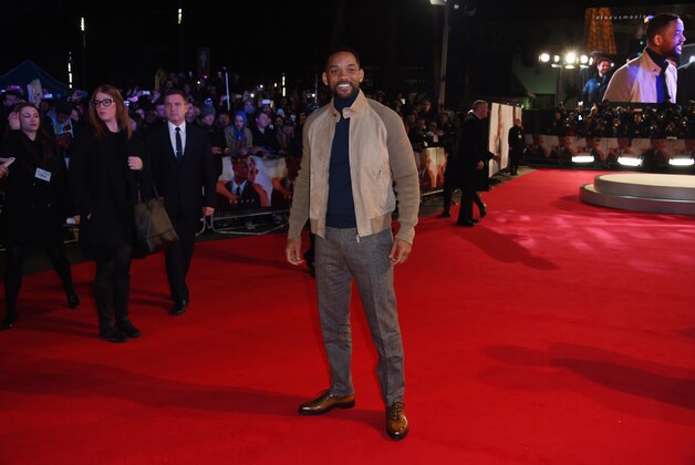 Actor Will Smith poses for photographers at the screening of Focus, at a central London cinema, Wednesday, Feb. 11, 2015. (Photo by Jonathan Short/Invision/AP)