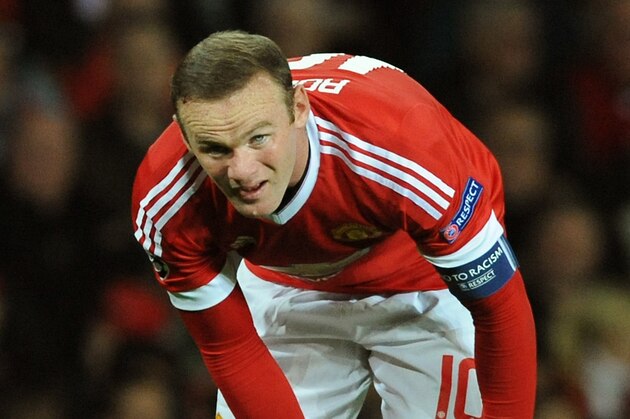 Manchester United’s Wayne Rooney during the Champions League play-off round, first leg soccer match between Manchester United and Club Brugge at Old Trafford, Manchester, England, Tuesday, Aug. 18, 2015. (AP Photo/Rui Vieira)