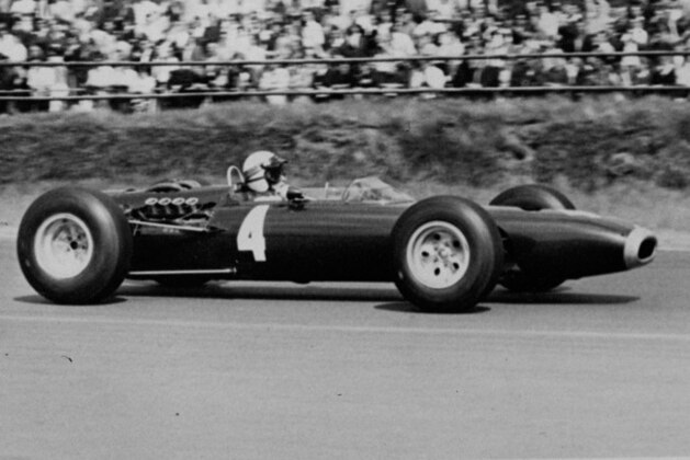 Scotland's Jackie Stewart wins the