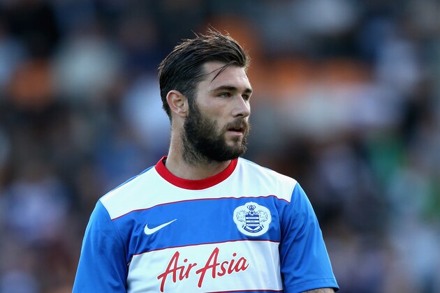 BARNET, ENGLAND - JULY 22:  Charlie Austin of Queens Park Rangers looks on during the pre season friendly match between Queens Park Rangers and Dundee United at The Hive on July 22, 2015 in Barnet, England.  (Photo by David Rogers/Getty Images)