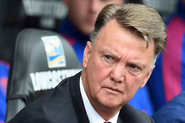 Manchester United's Dutch manager Louis van Gaal awaits kick off in the English Premier League football match between Swansea City and Manchester United at The Liberty Stadium in Swansea, south Wales on August 30, 2015. AFP PHOTO / PAUL ELLIS

RESTRICTED TO EDITORIAL USE. No use with unauthorized audio, video, data, fixture lists, club/league logos or 'live' services. Online in-match use limited to 75 images, no video emulation. No use in betting, games or single club/league/player publications.        (Photo credit should read PAUL ELLIS/AFP/Getty Images)