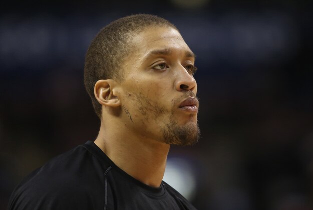 Mar 13, 2015; Toronto, Ontario, CAN; Miami Heat forward Michael Beasley (30) warms up before playing against the Toronto Raptors at Air Canada Centre. The Raptors beat the Heat 102-92. Mandatory Credit: Tom Szczerbowski-USA TODAY Sports
