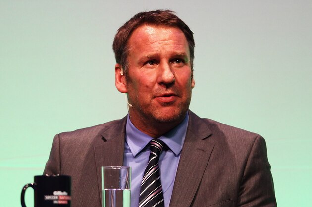BOURNEMOUTH, ENGLAND - MARCH 19:  Paul Merson answers questions during Gillette Soccer Saturday Live with Jeff Stelling on March 19, 2012 at the Bournemouth International Centre in Bournemouth, England.  (Photo by Bryn Lennon/Getty Images)
