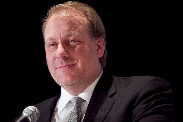 WASHINGTON - MAY 12: Former Major League Baseball pitcher Curt Schilling is inducted, along with his wife Shonda, into the ALS Association's Hall of Fame during its 2009 National ALS Advocacy Day and Public Policy Conference on May 12, 2009 in Washington, DC. The Schillings are longtime advocates for finding a cure for ALS (amyotrophic lateral sclerosis), also known as Lou Gehrig's disease. (Photo by Brendan Hoffman/Getty Images)