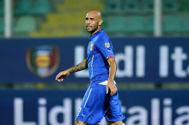 PALERMO, ITALY - SEPTEMBER 06:  Simone Zaza of Italy looks on during the UEFA EURO 2016 Qualifier match between Italy and Bulgaria on September 6, 2015 in Palermo, Italy.  (Photo by Claudio Villa/Getty Images)