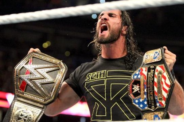 Will Seth Rollins escape Night of Champions with both of his titles intact?