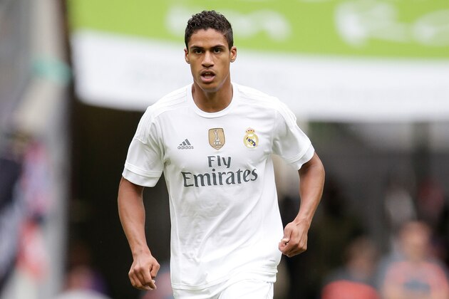 Raphael Varane of Real Madrid during the AUDI Cup match between Real Madrid and Tottenham Hotspur on August 4, 2015 at the Allianz Arena in Munich, Germany(Photo by VI Images via Getty Images)