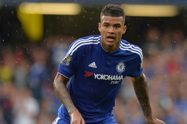 Chelsea's Brazilian striker Kenedy watches the ball during the English Premier League football match between Chelsea and Crystal Palace at Stamford Bridge in London on August 29, 2015. Crystal Palace won the game 2-1. AFP PHOTO / OLLY GREENWOOD

RESTRICTED TO EDITORIAL USE. No use with unauthorized audio, video, data, fixture lists, club/league logos or 'live' services. Online in-match use limited to 75 images, no video emulation. No use in betting, games or single club/league/player publications.        (Photo credit should read OLLY GREENWOOD/AFP/Getty Images)