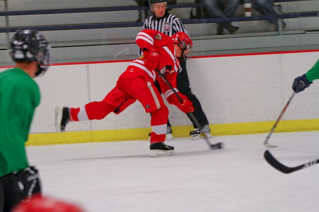 Andrew Sobotka of the Chicago Gay Hockey Association