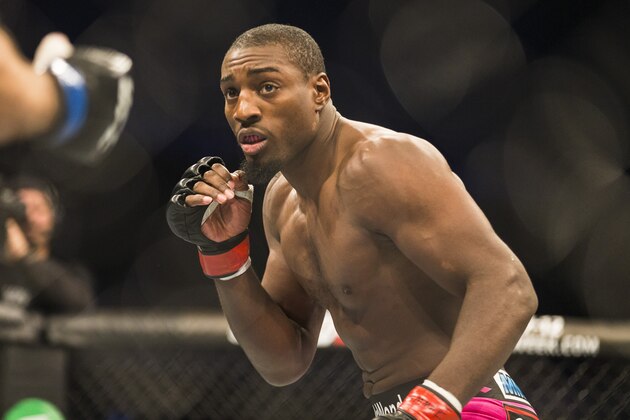 STOCKHOLM, SWEDEN - JANUARY 24: Phil Davis of the United States during the UFC Fight Night event at Tele2 Arena on January 24, 2015 in Stockholm, Sweden. (Photo by Michael Campanella/Zuffa LLC/Zuffa LLC via Getty Images)