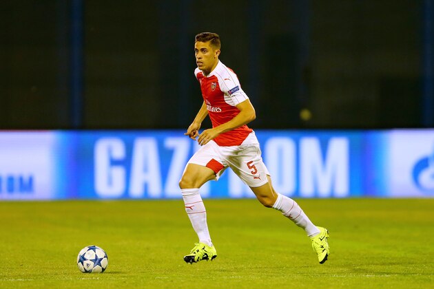 ZAGREB, CROATIA - SEPTEMBER 16: Gabriel of Londons runs with the ball during the UEFA Champions League Group F match between Dinamo Zagreb and Arsenal at Maksimir Stadium on September 16, 2015 in Zagreb, Croatia. (Photo by Alexander Hassenstein/Getty Images) ZAGREB, CROATIA - SEPTEMBER 16: Gabriel of Londons runs with the ball during the UEFA Champions League Group F match between Dinamo Zagreb and Arsenal at Maksimir Stadium on September 16, 2015 in Zagreb, Croatia. (Photo by Alexander Hassenstein/Getty Images)