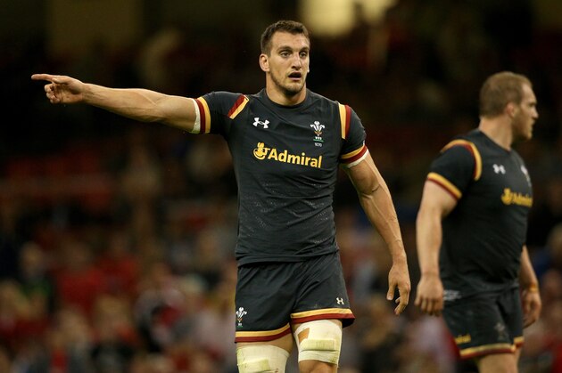 CARDIFF, WALES - SEPTEMBER 05:  Wales captain Sam Warburton makes a point during the International match between Wales and Ireland at Millennium Stadium on September 5, 2015 in Cardiff, Wales.  (Photo by Stu Forster/Getty Images)