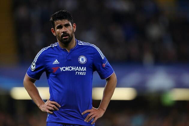 LONDON, ENGLAND - SEPTEMBER 16: Diego Costa of Chelsea during the UEFA Champions League match between Chelsea and Maccabi Tel-Aviv at Stamford Bridge on September 16, 2015 in London, United Kingdom. (Photo by Catherine Ivill - AMA/Getty Images) LONDON, ENGLAND - SEPTEMBER 16: Diego Costa of Chelsea during the UEFA Champions League match between Chelsea and Maccabi Tel-Aviv at Stamford Bridge on September 16, 2015 in London, United Kingdom. (Photo by Catherine Ivill - AMA/Getty Images)
