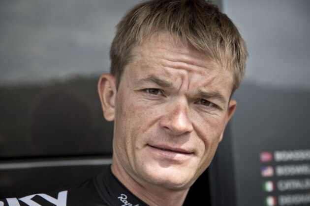 TALLARD, FRANCE - JULY 20: Rider Vasil Kiryienka of Team Sky Cycling poses before the fifteenth stage of the 2014 Tour de France, a 222km stage between Tallard and Nimes, on July 20, 2014 in Tallard, France. (Photo by Scott Mitchell/teamsky.com via Getty Images)