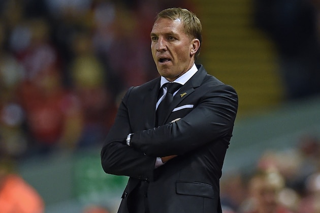 Liverpool's Northern Irish manager Brendan Rodgers looks on during the English League Cup third round football match between Liverpool and Carlisle United at Anfield in Liverpool, north west England on September 23, 2015. AFP PHOTO / PAUL ELLIS

RESTRICTED TO EDITORIAL USE. No use with unauthorized audio, video, data, fixture lists, club/league logos or 'live' services. Online in-match use limited to 75 images, no video emulation. No use in betting, games or single club/league/player publications.        (Photo credit should read PAUL ELLIS/AFP/Getty Images)