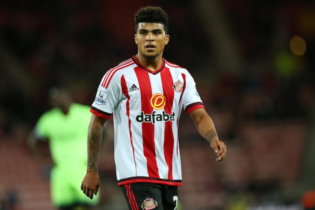SUNDERLAND, ENGLAND - SEPTEMBER 22:  Sunderland's DeAndre Yedlin looks on during the Capital One Cup Third Round match between Sunderland and Manchester City at The Stadium of Light on September 22, 2015 in Sunderland, England. (Photo by Ian MacNicol/Getty images)
