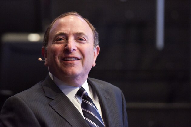 NEWARK, NJ - JULY 22:  Gary B. Bettman, Commissioner of the NHL, attends Beyond Sport United 2015 on July 22, 2015 in Newark City.  (Photo by Grant Lamos IV/Getty Images for Beyond Sport)