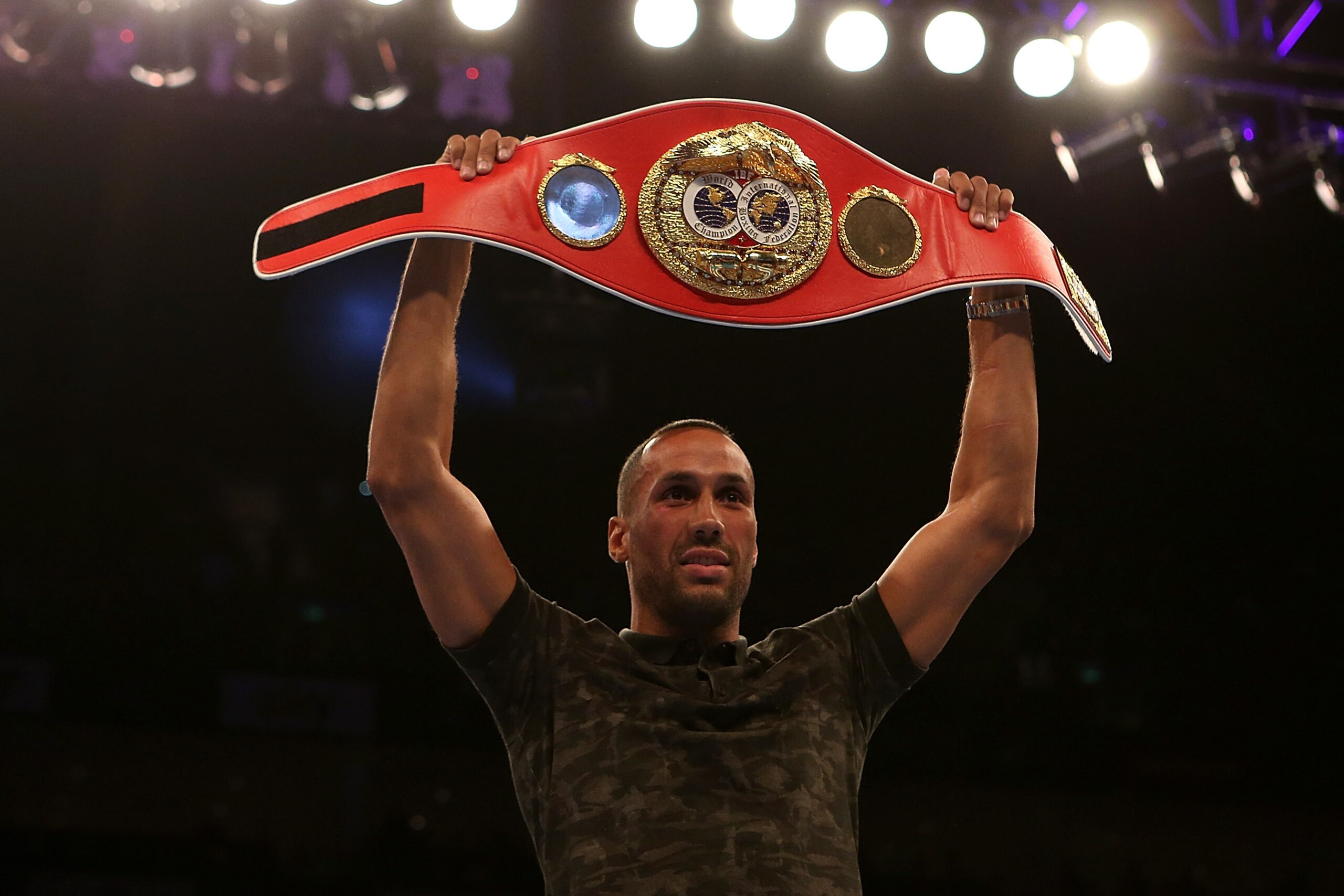 LONDON, ENGLAND - MAY 30: Boxer James Degale poses with his IBF Super Middleweight title belt at The O2 Arena on May 30, 2015 in London, England. (Photo by Ben Hoskins/Getty Images) LONDON, ENGLAND - MAY 30: Boxer James Degale poses with his IBF Super Middleweight title belt at The O2 Arena on May 30, 2015 in London, England. (Photo by Ben Hoskins/Getty Images)