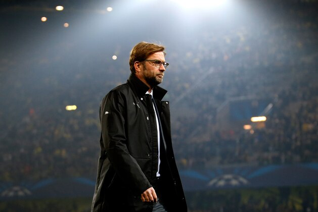 DORTMUND, GERMANY - MARCH 18:  Head coach Juergen Klopp of Dortmund attends the UEFA Champions League Round of 16 second leg match between Borussia Dortmund and Juventus at Signal Iduna Park on March 18, 2015 in Dortmund, Germany.  (Photo by Boris Streubel/Getty Images)