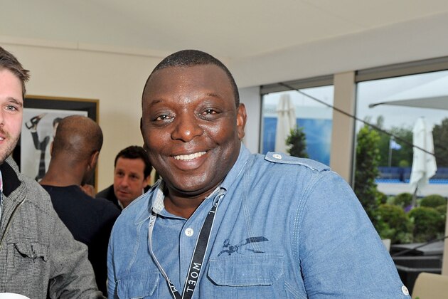 LONDON, ENGLAND - JUNE 15:  (EMBARGOED FOR PUBLICATION IN UK TABLOID NEWSPAPERS UNTIL 48 HOURS AFTER CREATE DATE AND TIME. MANDATORY CREDIT PHOTO BY DAVE M. BENETT/GETTY IMAGES REQUIRED)   (L to R) Jack Whitehall, Ben McGregor and Garth Crooks attend The Moet & Chandon Suite at The Aegon Championships, Queens Club Semi-Finals, on June 15, 2013 in London, England.  (Photo by Dave M. Benett/Getty Images for Moet & Chandon)
