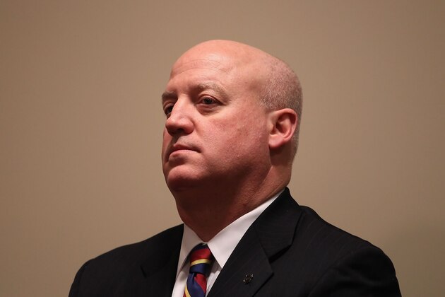 GLENDALE, AZ - MARCH 08:  NHL deputy commissioner Bill Daly attends a press conference before the NHL game between the Vancouver Canucks and the Phoenix Coyotes at Jobing.com Arena on March 8, 2011 in Glendale, Arizona.  (Photo by Christian Petersen/Getty Images)