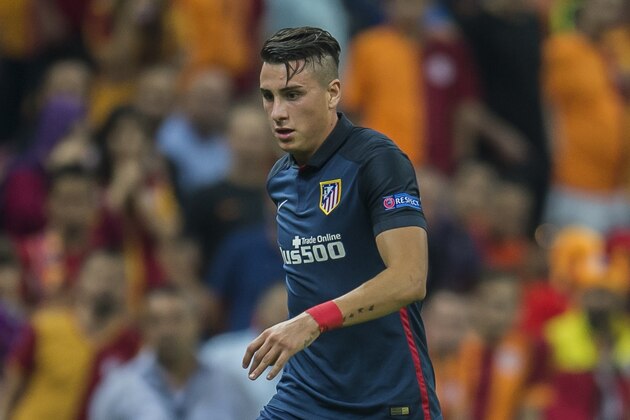 Jose Maria Gimenez of Atletico Madrid during the UEFA Youth League match between Galatasaray and Atletico Madrid on September 15, 2015 at Istanbul, Turkey.(Photo by VI Images via Getty Images)