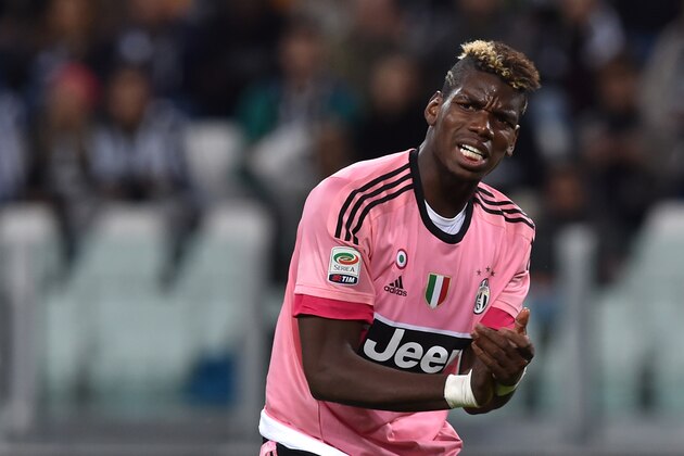 TURIN, ITALY - SEPTEMBER 23:  Paul Pogba of Juventus FC looks dejected during the Serie A match between Juventus FC and Frosinone Calcio at Juventus Arena on September 23, 2015 in Turin, Italy.  (Photo by Valerio Pennicino/Getty Images)