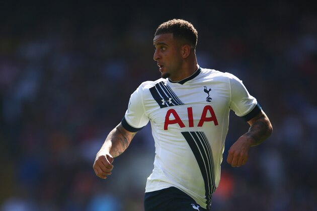LONDON, ENGLAND - SEPTEMBER 20:  Kyle Walker of Tottenham Hotspur in action during the Barclays Premier League match between Tottenham Hotspur and Crystal Palace at White Hart Lane on September 20, 2015 in London, United Kingdom.  (Photo by Ian Walton/Getty Images)