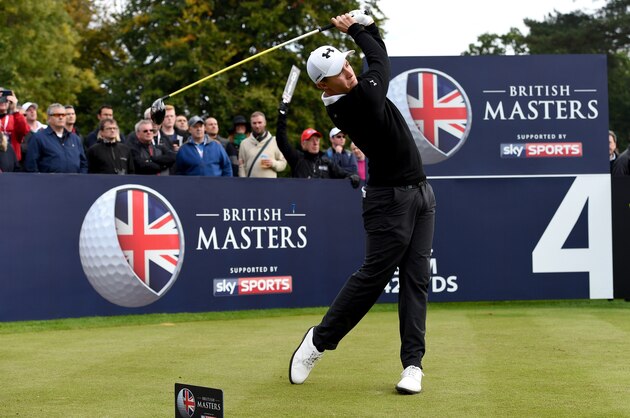 WOBURN, ENGLAND - OCTOBER 11:  Matthew Fitzpatrick of England on the 4th tee during the final round of the British Masters at Woburn Golf Club on October 11, 2015 in Woburn, England.  (Photo by Ross Kinnaird/Getty Images)