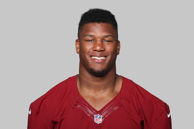 This is a 2014 photo of Adrian Robinson of the Washington Redskins NFL football team. This image reflects the Washington Redskins active roster as of Monday, June 16, 2014 when this image was taken. (AP Photo)