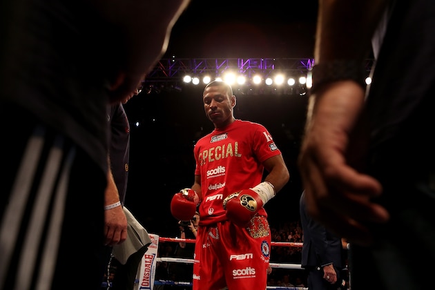 LONDON, ENGLAND - MAY 30:  Kell Brook of England prepares for his IBF World Welterweight Championship bout against Frankie Gavin of England at The O2 Arena on May 30, 2015 in London, England.  (Photo by Ben Hoskins/Getty Images)