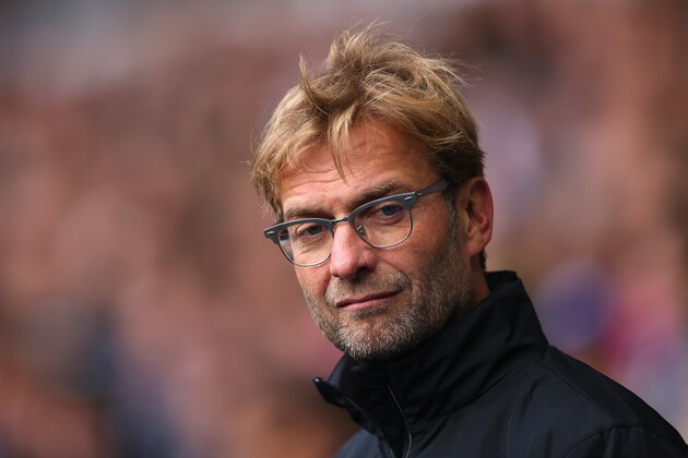 LONDON, ENGLAND - OCTOBER 17:  Jurgen Klopp, manager of Liverpool looks on prior to the Barclays Premier League match between Tottenham Hotspur and Liverpool at White Hart Lane on October 17, 2015 in London, England.  (Photo by Bryn Lennon/Getty Images)