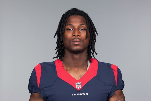 This is a 2015 photo of Lonnie Ballentine of the Houston Texans NFL football team. This image reflects the Houston Texans active roster as of Wednesday, July 1, 2015 when this image was taken. (AP Photo)