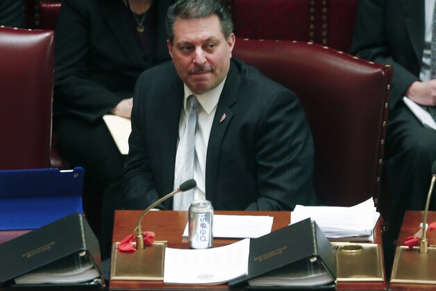 Sen. Joseph Addabbo, Jr., D-Howard Beach, in the Senate Chamber at the Capitol on Thursday, March 12, 2015, in Albany, N.Y. (AP Photo/Mike Groll) Sen. Joseph Addabbo, Jr., D-Howard Beach, in the Senate Chamber at the Capitol on Thursday, March 12, 2015, in Albany, N.Y. (AP Photo/Mike Groll)