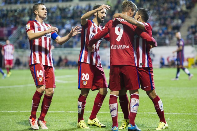 EIBAR, SPAIN - SEPTEMBER 19:  Fernando Torres of Atletico de Madrid celebrates after scoring during the La Liga match between SD Eibar andÊAtletico de MadridÊat Ipurua Municipal Stadium on September 19, 2015 in Eibar, Spain.  (Photo by Juan Manuel Serrano Arce/Getty Images)