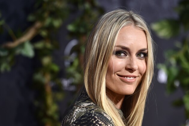 Lindsey Vonn arrives at the Los Angeles premiere of