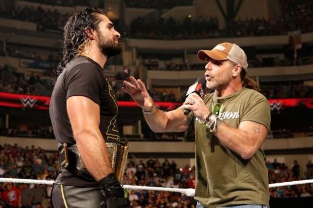 Shawn Michaels (right) and other WWE Legends provided much-needed personality to Raw on Monday night.