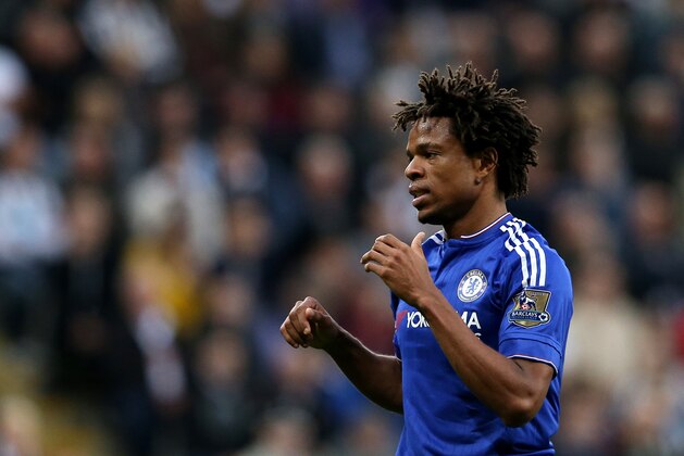 Chelsea's Loic Remy during the English Premier League soccer match between Newcastle United and Chelsea at St James' Park, Newcastle, England, Saturday, Sept. 26, 2015. (AP Photo/Scott Heppell)