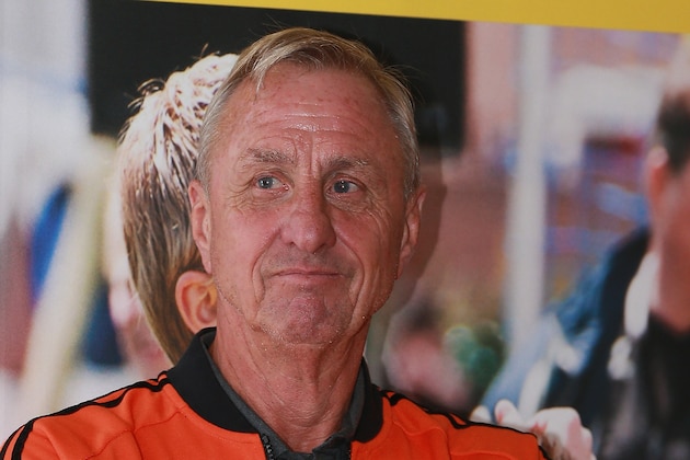 open dag van Johan Cruijff foundation  Johan Cruijff during the Open day of the Johan Cruyff foundation on September 23, 2015 at the Olympic stadium in Amsterdam, The Netherlands.(Photo by VI Images via Getty Images)