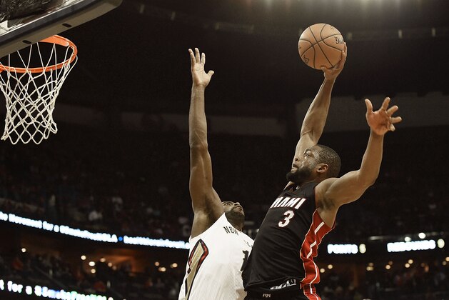 NEW ORLEANS, LA - FEBRUARY 27:  Dwyane Wade